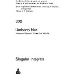 خرید و دانلود نسخه کامل کتاب Singular Integrals