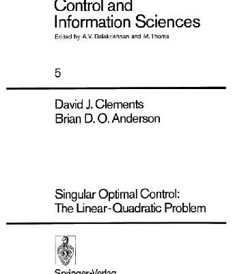 خرید و دانلود نسخه کامل کتاب Singular optimal control: The linear-quadratic problem