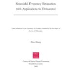 خرید و دانلود نسخه کامل کتاب Sinusoidal Frequency Estimation with Applications to Ultrasound