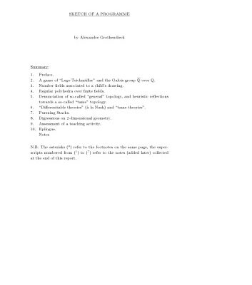 خرید و دانلود نسخه کامل کتاب Sketch of a programme