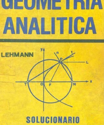 خرید و دانلود نسخه کامل کتاب Solucionario Geometría Analítica de Charles H. Lehmann