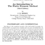 خرید و دانلود نسخه کامل کتاب Solution manual for Introduction to finite element analysis