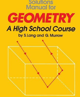 خرید و دانلود نسخه کامل کتاب Solutions Manual for Geometry: A High School Course