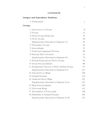 خرید و دانلود نسخه کامل کتاب Solutions manual to Contemporary Abstract Algebra