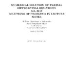 خرید و دانلود نسخه کامل کتاب Solutions of problems for PDE lectures