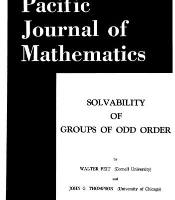 خرید و دانلود نسخه کامل کتاب Solvability of Groups of Odd Order