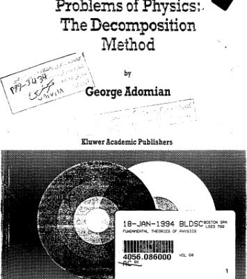 خرید و دانلود نسخه کامل کتاب Solving frontier problems of physics: the decomposition method