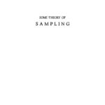 خرید و دانلود نسخه کامل کتاب Some Theory of Sampling