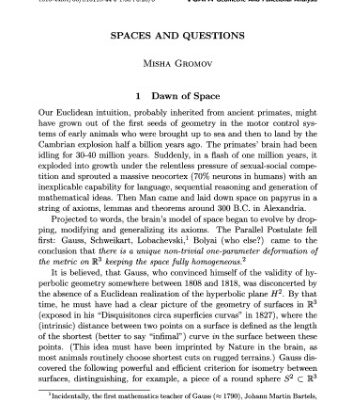 خرید و دانلود نسخه کامل کتاب Spaces and Questions