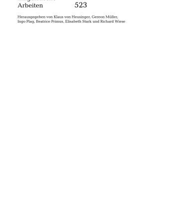 خرید و دانلود نسخه کامل کتاب Spanische Verbalflexion: Eine minimalistische Analyse im Rahmen der Distributed Morphology (Linguistische Arbeiten)  German