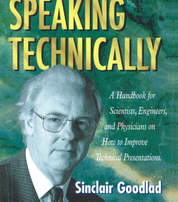 خرید و دانلود نسخه کامل کتاب Speaking Technically – A Handbook for Scientists, Engineers and Physicians on How to Improve Technical Presentations