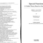 خرید و دانلود نسخه کامل کتاب Special functions: a unified theory based on singularities