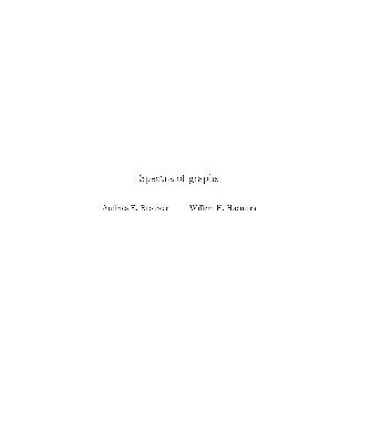 خرید و دانلود نسخه کامل کتاب Spectra of graphs