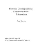 خرید و دانلود نسخه کامل کتاب Spectral Decompositions, Eisenstein series, L-function