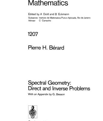 خرید و دانلود نسخه کامل کتاب Spectral geometry: direct and inverse problems