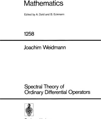 خرید و دانلود نسخه کامل کتاب Spectral Theory of Ordinary Differential Operators