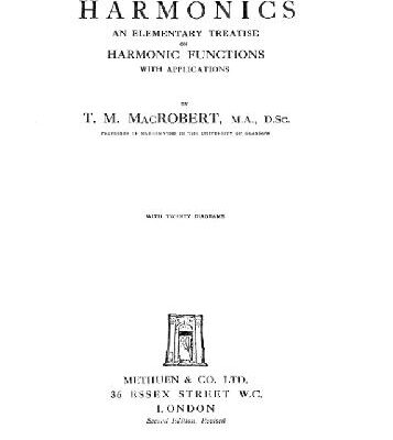 خرید و دانلود نسخه کامل کتاب Spherical harmonics;: An elementary treatise on harmonic functions, with applications