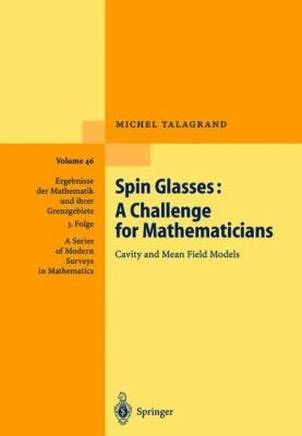 خرید و دانلود نسخه کامل کتاب Spin glasses: a challenge for mathematicians