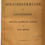 خرید و دانلود نسخه کامل کتاب Sprache und Sprachdenkmäler der Langobarden; Quellen, Grammatik, Glossar