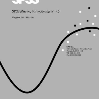خرید و دانلود نسخه کامل کتاب Spss Missing Value Analysis 7.5