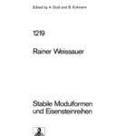 خرید و دانلود نسخه کامل کتاب Stabile Modulformen und Eisensteinreihen