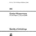 خرید و دانلود نسخه کامل کتاب Stability of unfoldings
