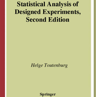 خرید و دانلود نسخه کامل کتاب Statistical Analysis Of Designed Experiments