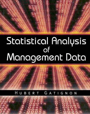 خرید و دانلود نسخه کامل کتاب Statistical Analysis of Management Data