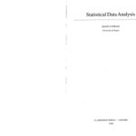 خرید و دانلود نسخه کامل کتاب Statistical Data Analysis (Oxford Science Publications)