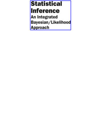 خرید و دانلود نسخه کامل کتاب Statistical inference : an integrated Bayesian/likelihood approach