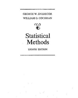 خرید و دانلود نسخه کامل کتاب Statistical Methods