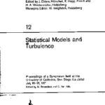 خرید و دانلود نسخه کامل کتاب Statistical models and Turbulence