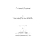 خرید و دانلود نسخه کامل کتاب Statistical Physics of Fields solution manual