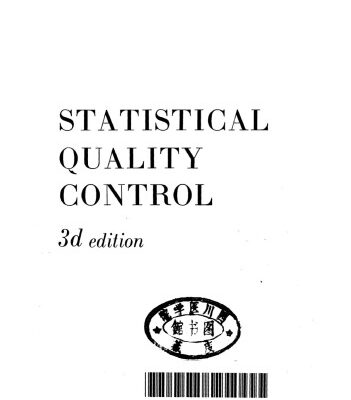 خرید و دانلود نسخه کامل کتاب Statistical quality control