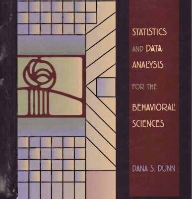 خرید و دانلود نسخه کامل کتاب Statistics and Data Analysis for the Behavioral Sciences