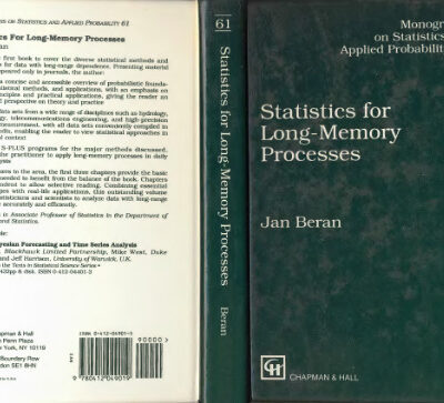 خرید و دانلود نسخه کامل کتاب Statistics for Long-Memory Processes