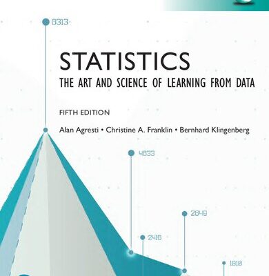خرید و دانلود نسخه کامل کتاب Statistics: The Art and Science of Learning from Data, 5th Edition, Global Edition