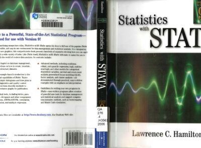 خرید و دانلود نسخه کامل کتاب Statistics with Stata [stata9.0]
