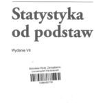 خرید و دانلود نسخه کامل کتاب Statystyka od podstaw