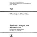 خرید و دانلود نسخه کامل کتاب Stochastic Analysis and Related Topics: Proceedings of a Workshop held in Silivri, Turkey, July 7–9, 1986