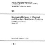 خرید و دانلود نسخه کامل کتاب Stochastic Behavior in Classical and Quantum Hamiltonian Systems
