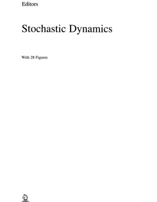 خرید و دانلود نسخه کامل کتاب Stochastic Dynamics