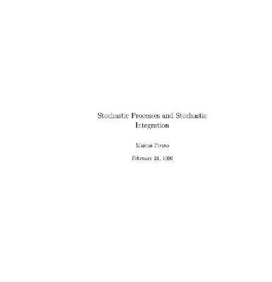 خرید و دانلود نسخه کامل کتاب Stochastic processes and stochastic integration