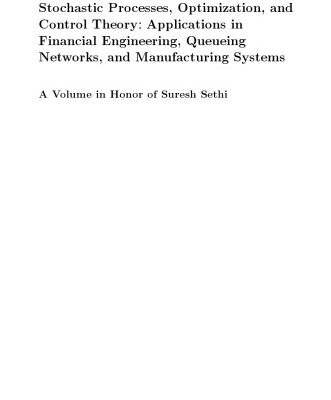 خرید و دانلود نسخه کامل کتاب Stochastic Processes, Optimization, and Control Theory