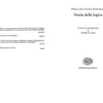 خرید و دانلود نسخه کامل کتاب Storia della logica