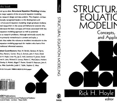 خرید و دانلود نسخه کامل کتاب Structural Equation Modeling: Concepts, Issues, and Applications