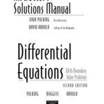 خرید و دانلود نسخه کامل کتاب Student Solutions Manual for Differential Equations With Boundary Value Problems (authors: J. Polking, A. Boggess, D. Arnold)