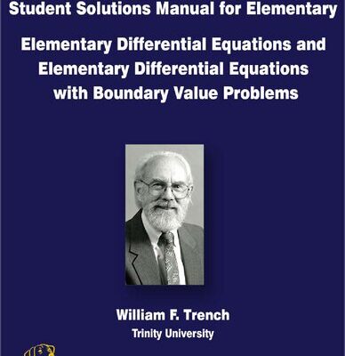 خرید و دانلود نسخه کامل کتاب Student Solutions Manual for Elementary Differential Equations and Elementary Differential Equations with Boundary Value Problems