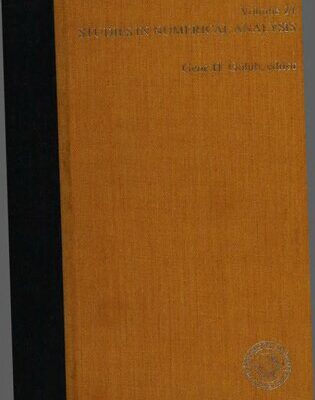 خرید و دانلود نسخه کامل کتاب Studies in Numerical Analysis