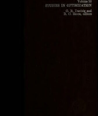 خرید و دانلود نسخه کامل کتاب Studies in Optimization